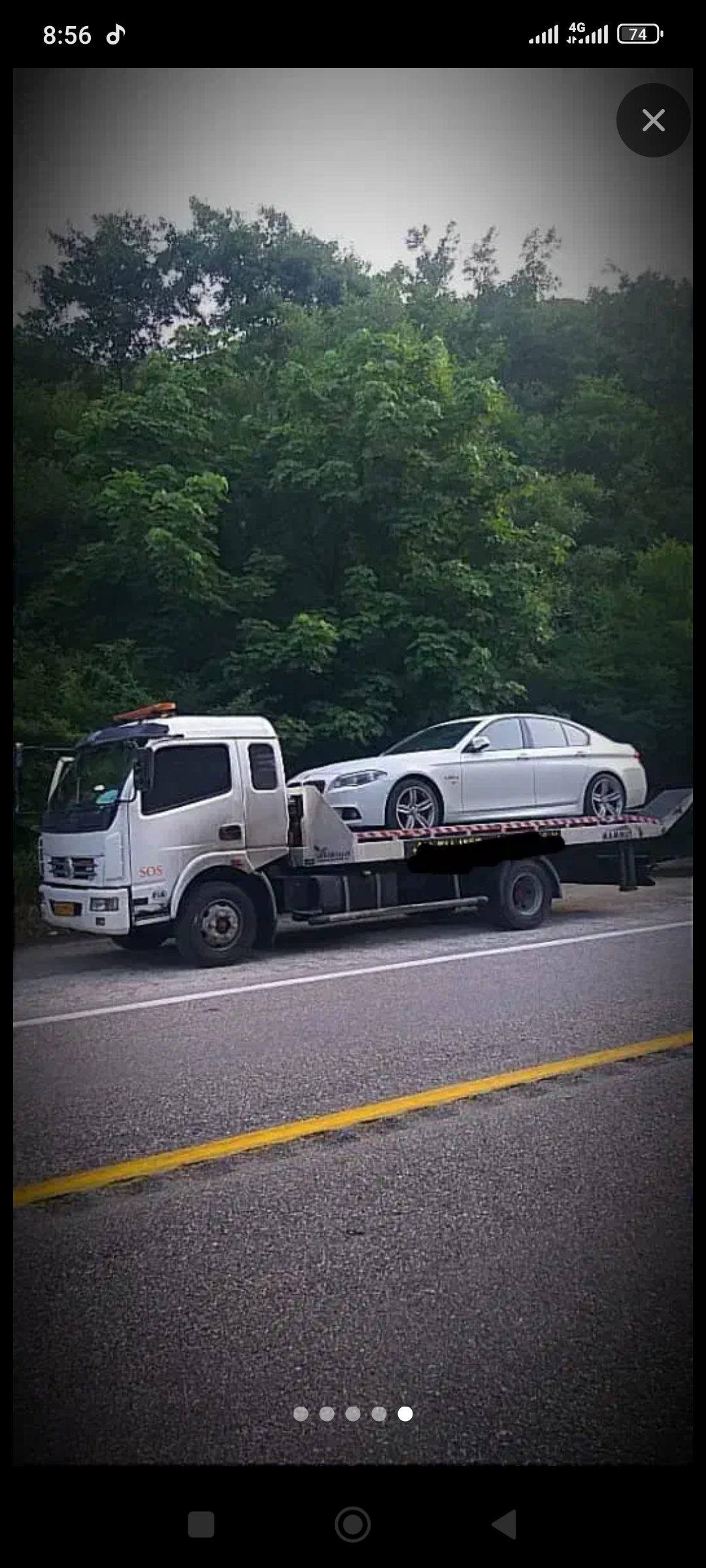 یدک‌کش چرخگیر حرفه‌ای | استان کرمانشاه | حمل خودروهای آسیب‌دیده